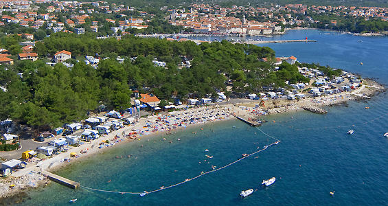 Campsite Jezevac - Town of Krk