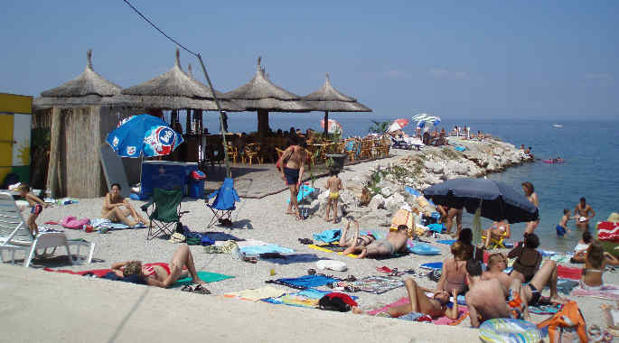 Njivice beach Miramare