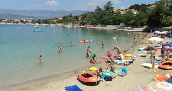 Sandy Beach Pecine - Silo, Krk